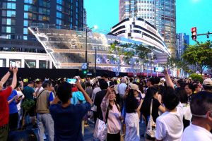 LV unveils world’s first ‘the Louis’ landmark in Shanghai