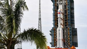 Китайският комплект за занаят на Tianzhou-9
