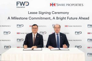 FWD разширява офиса на Taikoo Place, за да стане най-големият наемател в комплекса Swire Properties