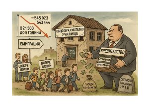 Невероятен спад на учениците в общообразователната система