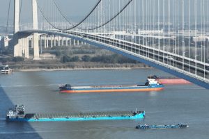 Мостът Xinshengwei над Яндзъ е официално открит в Нанкин